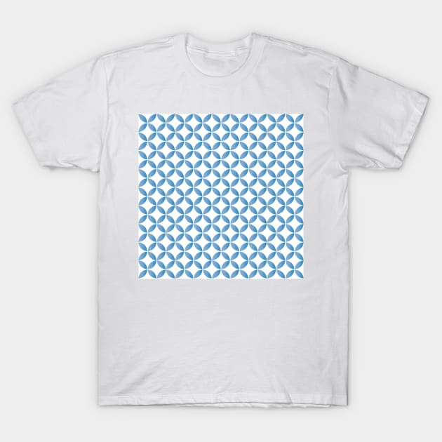 Retro Circles and Diamonds w8 T-Shirt by Makanahele